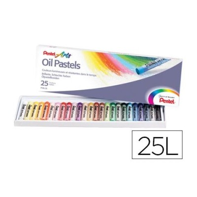 CAIXA C/ 25 x LAPIS PASTEL...