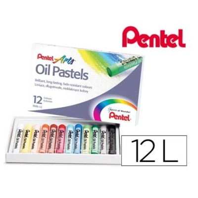 CAIXA C/ 12 x LAPIS PASTEL...