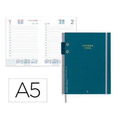 AGENDA ENCADERNADA DIARIA...