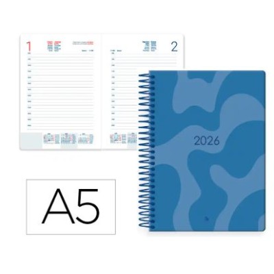 AGENDA EM ESPIRAL DIARIA A5...