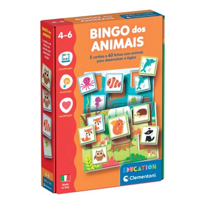 JOGO BINGO DOS ANIMAIS...