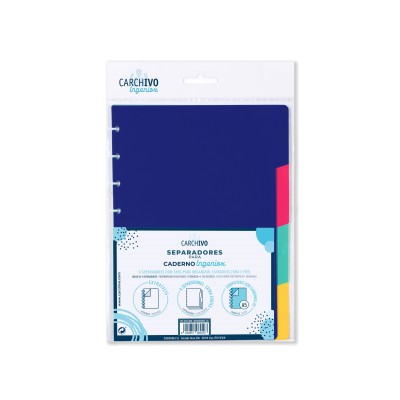 SEPARADORES P/ CADERNO...