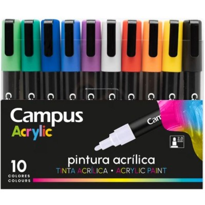 BLISTER C/ 10 x MARCADORES...