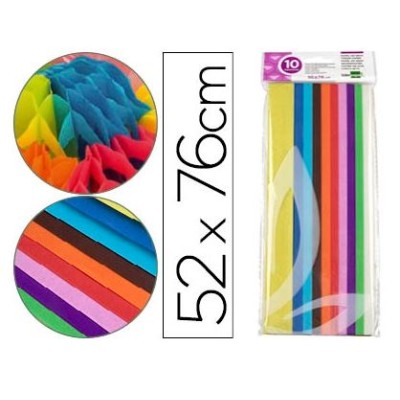 PACK C/ 10FLS x PAPEL SEDA...