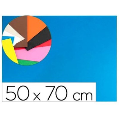PLACA GOMA EVA 50x70CM AZUL...