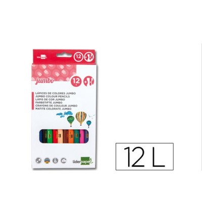 LAPIS DE CORES MAXI / JUMBO...