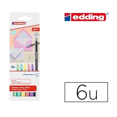 BLISTER C/ 6 x MARCADORES...