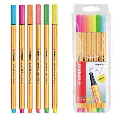 KIT 6 x MARCADORES FINO...