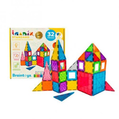 JOGO BRAINTOYS C/ 32 FORMAS...