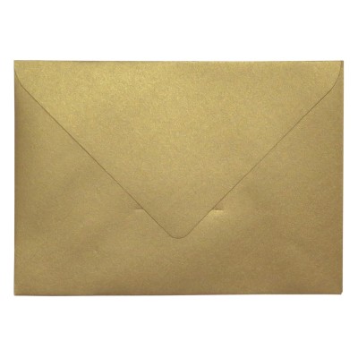ENVELOPE METALIZADO DOURADO...