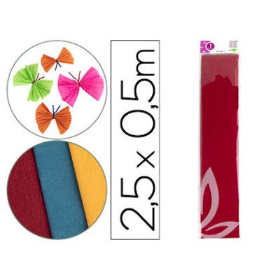PAPEL CREPE 0,50x2,5MT...