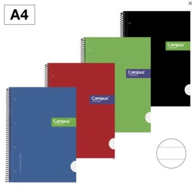 CADERNO ESPIRAL CAPA DURA...