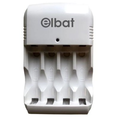 CARREGADOR ELBAT PILHAS...