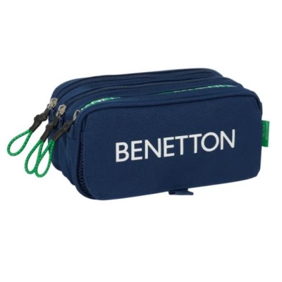 ESTOJO ESCOLAR BENETTON TRIPLO
