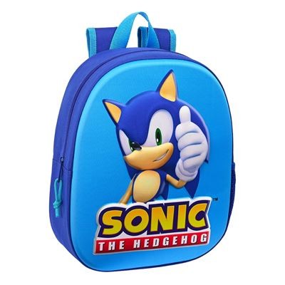 MOCHILA SONIC 3D 33x27x10 cm