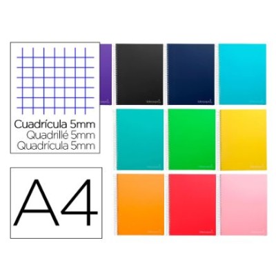 CADERNO ESPIRAL CAPA DURA...