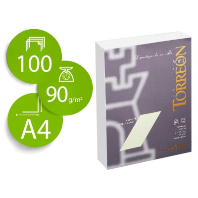 PAPEL VERGE A4 90gr. 100FLS...