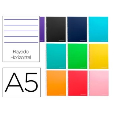 CADERNO ESPIRAL CAPA DURA...