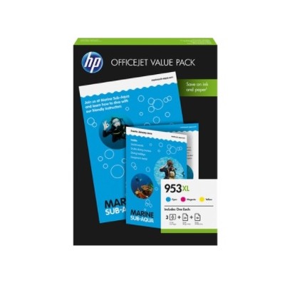 KIT 3 x TINTEIROS HP 953XL...