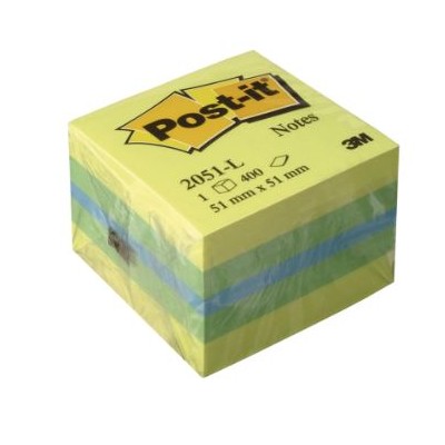 BLOCO CUBO 400 FLS Post-it®...