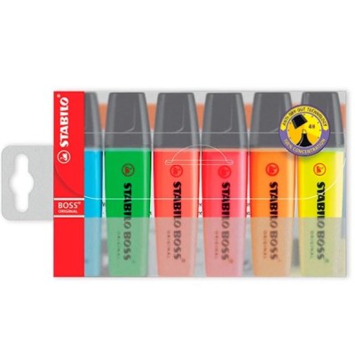 KIT x 6 MARCADORES...