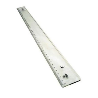 REGUA PLASTICO TRANSPARENTE...