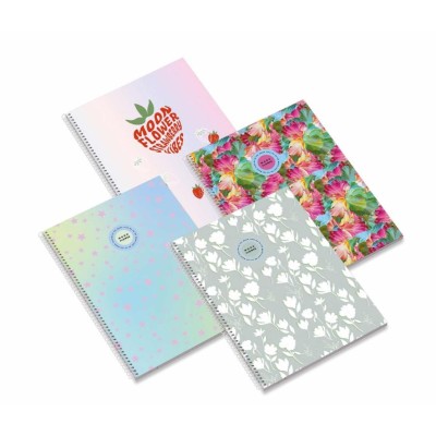 CADERNO ESPIRAL CAPA DURA...