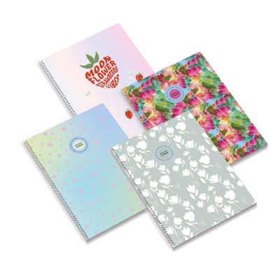 CADERNO ESPIRAL CAPA DURA...