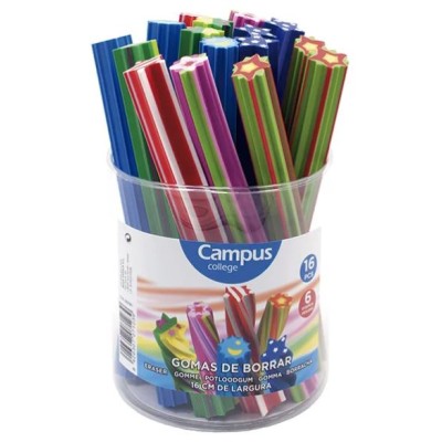 BORRACHA COLORIDA CAMPUS...