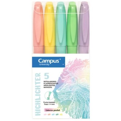 ESTOJO C/ 5x MARCADORES...