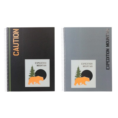 CADERNO ESPIRAL CAPA DURA...