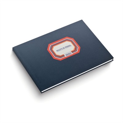 LIVRO REGISTO PESSOAL 50FLS