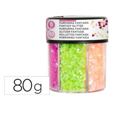 FRASCO 75gr. C/ PURPURINA...