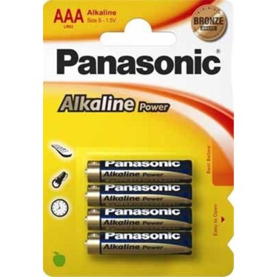 PILHAS PANASONIC ALCALINA...