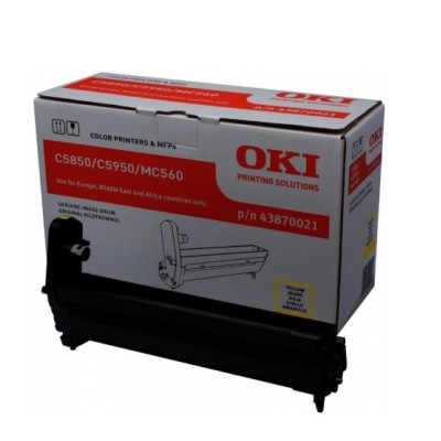 TAMBOR OKI C5850 AMARELO...