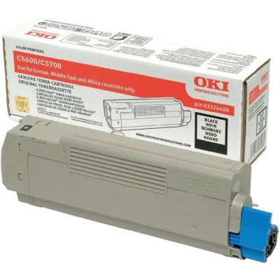 TONER OKI C5650 PRETO ORIGINAL