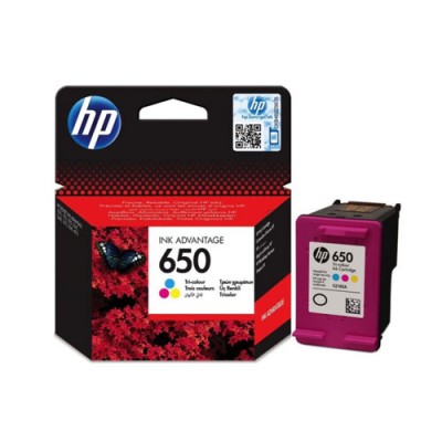 TINTEIRO HP 650 TRICOLOR...