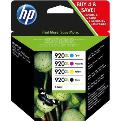 KIT 4 TINTEIROS HP 920XL...