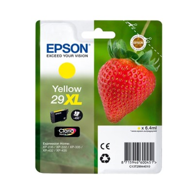 TINTEIRO EPSON 29XL AMARELO...