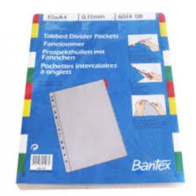 SEPARADOR PLASTICO TRANSP....