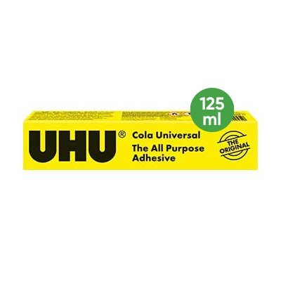 TUBO COLA UHU BISNAGA 125ML