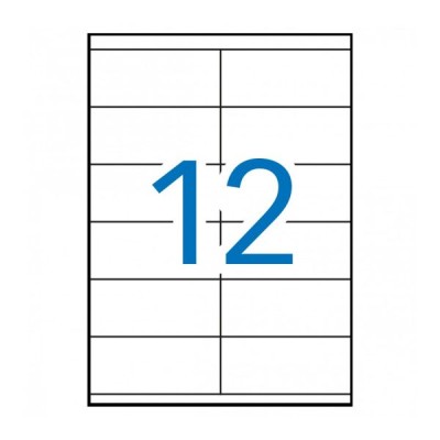 ETIQUETAS BRANCAS A4 5* /...