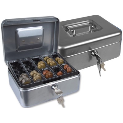 COFRE DINHEIRO COM BANDEJA...