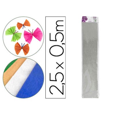 PAPEL CREPE 0,50x2,5MT...