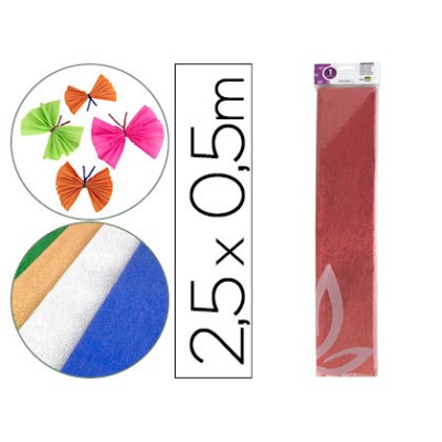 PAPEL CREPE 0,50x2,5MT...