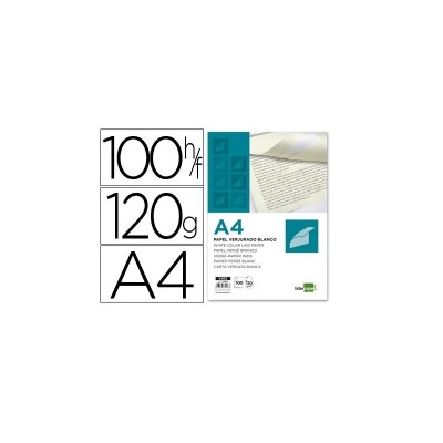 PAPEL VERGE A4 120gr....