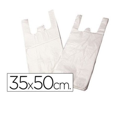 SACO PLASTICO BRANCO 2 ASAS...