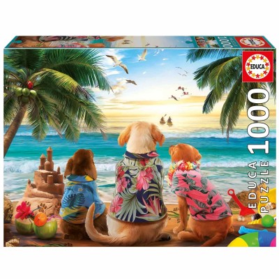 PUZZLE EDUCA 1000 CAES NA...