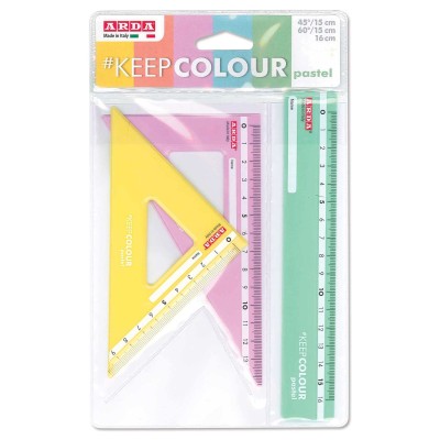 BLISTER C/ 2 ESQUADRO 45º /...