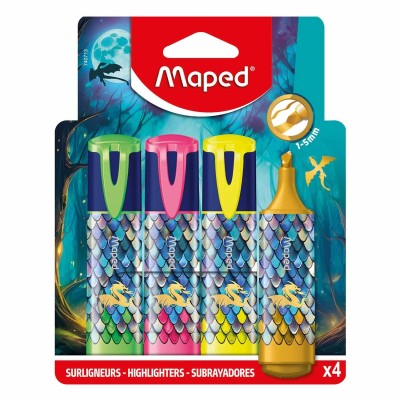 BLISTER C/ 4 x MARCADORES...